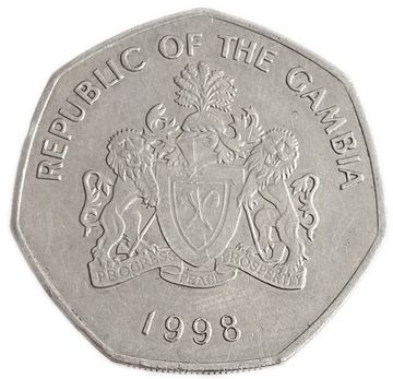 1 даласи 1998 Гамбия