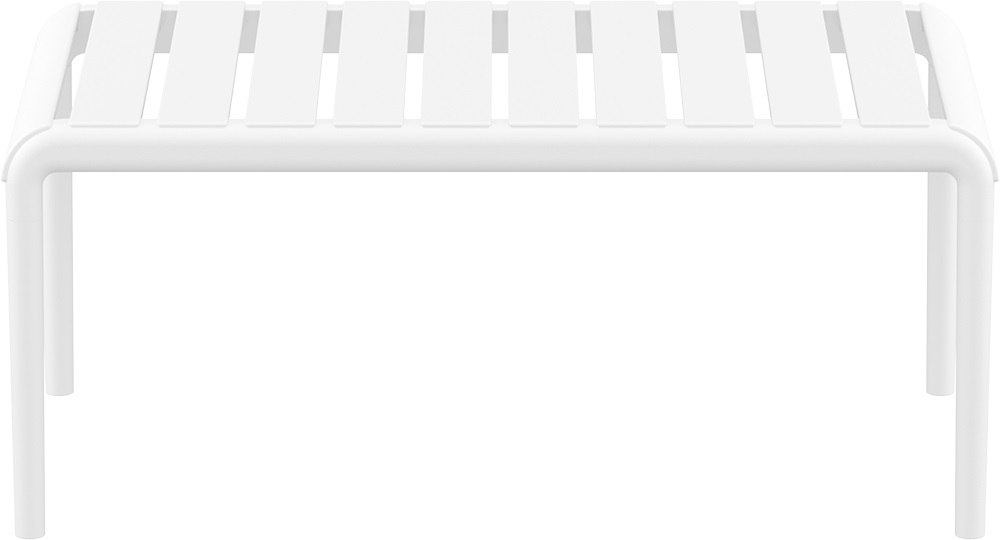 Столик пластиковый журнальный Siesta Contract Paris Lounge Table, белый