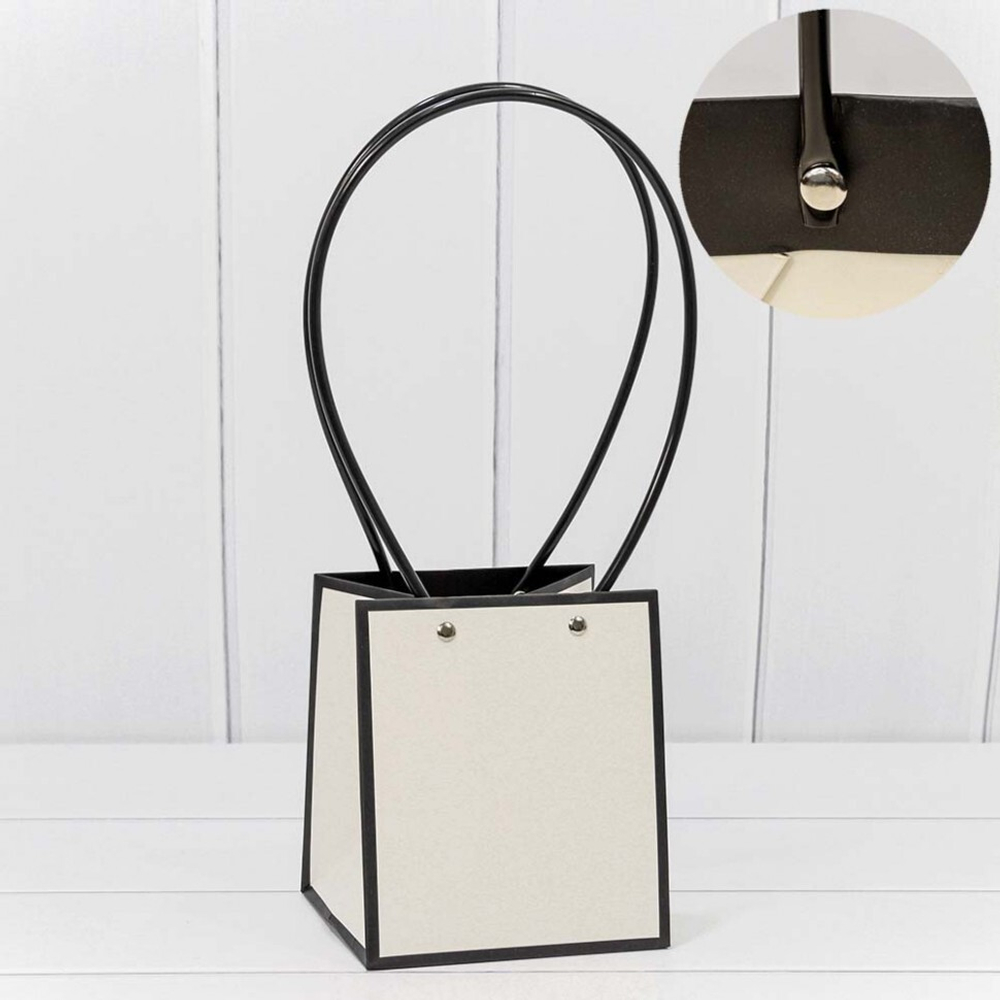 Пакет для цветов S ТРАПЕЦИЯ С КАЙМОЙ 9*6,5*10