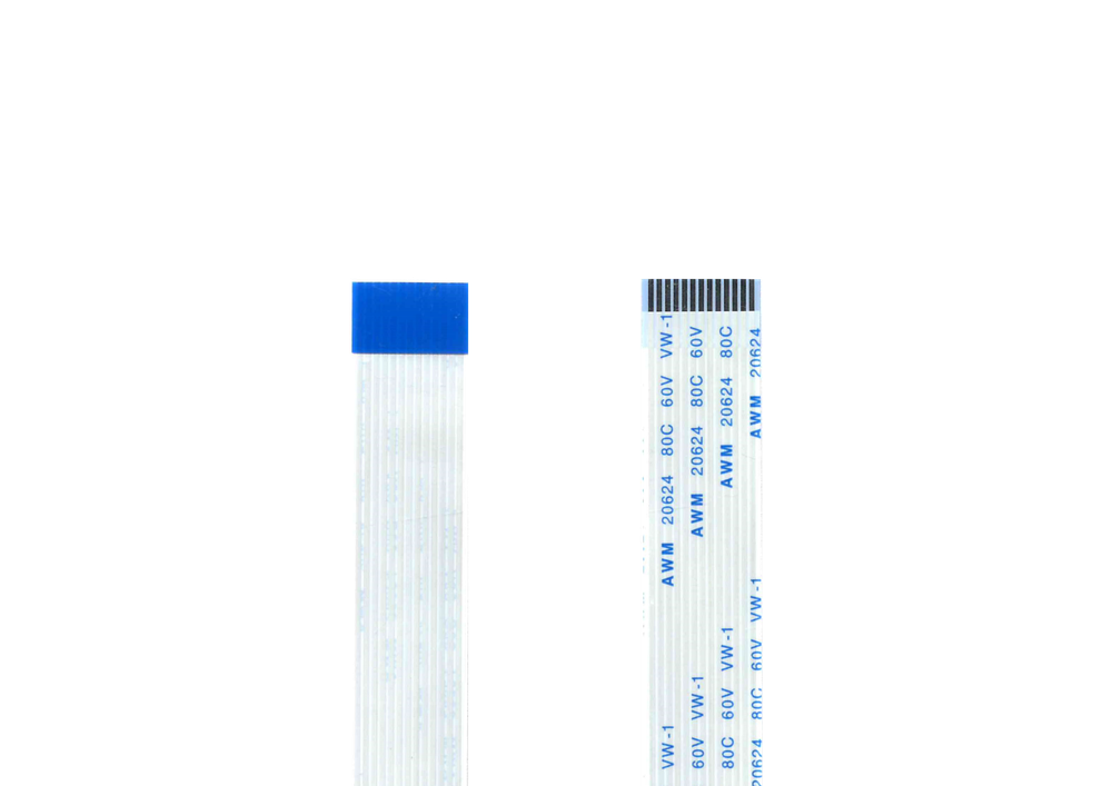 Шлейф 13 pin, 20 см, шаг 1 мм FFC, обратный Б
