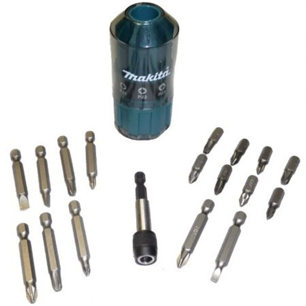 Набор насадок (18 шт в наборе) Makita B-28905