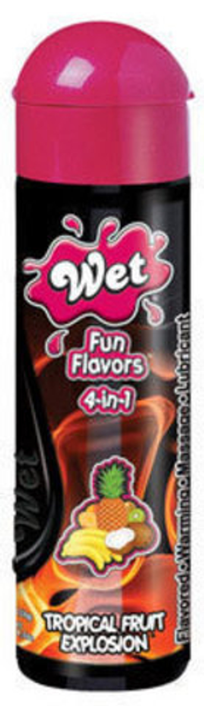 Разогревающий лубрикант Тропический взрыв из серии Fun Flavors