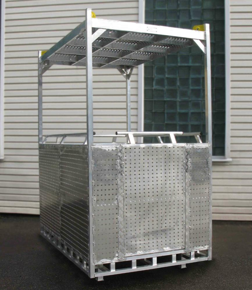 Люлька подвесная алюминиевая MEGAL ЛПА - 4/1