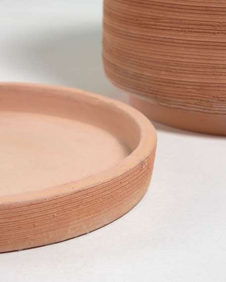 Набор из 2-х кашпо Karlina терракотовый