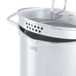 Кастрюля из нержавеющей стали Gipfel Itum 52817 20 см/5,5 л