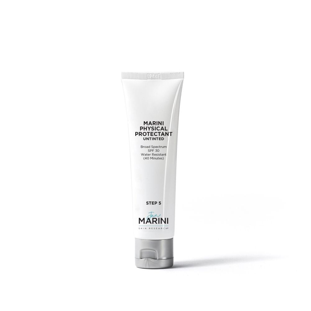 Jan Marini MARINI PHYSICAL PROTECTANT UNTINTED SPF30 Солнцезащитный крем с успокаивающим действием с SPF 30. Объем: 57 мл. ( срок 01/26 + 12 мес после вскрытия, снят с производства  )
