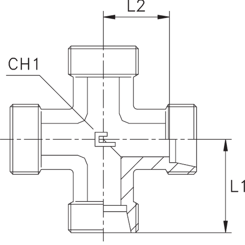Соединение PX DLL06 М10х1 (корпус)