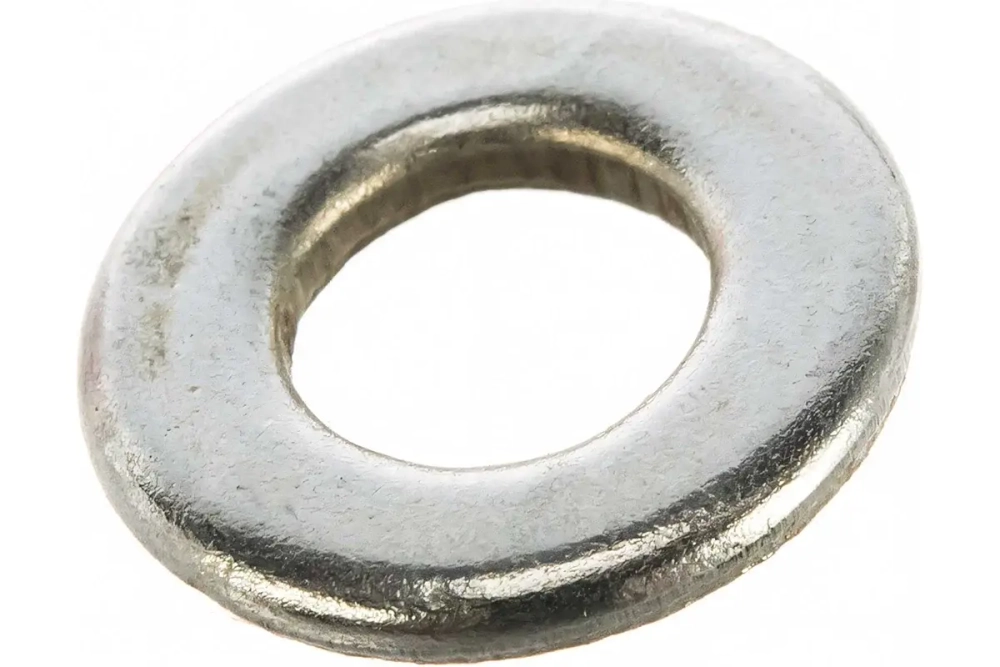 Шайба оцинкованная DIN 125A 6 мм ( белый цинк 25 шт) 16151