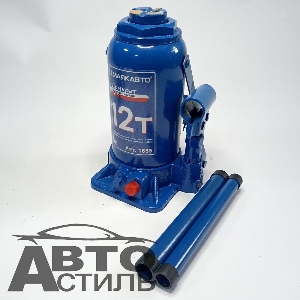 Домкрат гидравлический 12,0т h=215-410мм МаякАвто 1655