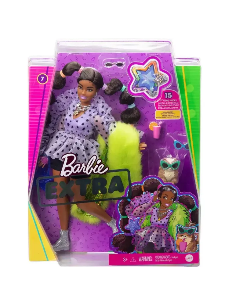 Кукла Барби Экстра с хвостиками GXF10