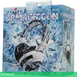 Наушники Oklick HS-G300 Armageddon белый/черный (361558)