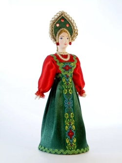 Кукла коллекционная Костромичка в праздничном костюме