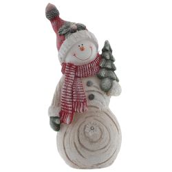 GAEM Фигурка декоративная "Снеговик" с подсветкой (АААх3, н/п), L24 W15 H53 см, 2в.