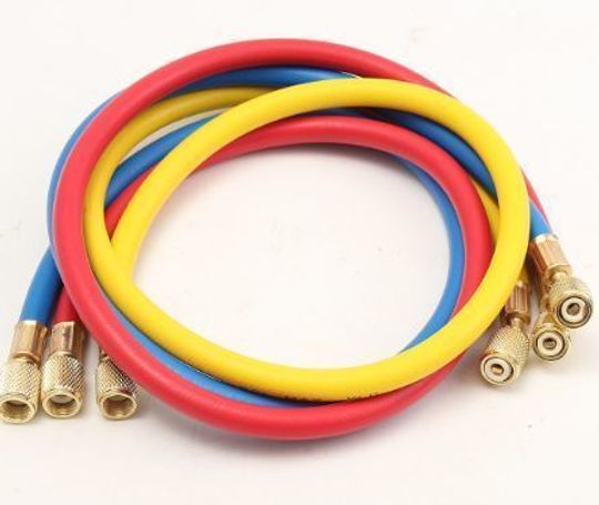 Комплект заправочных шлангов для фреона R12 R22 (90 см)