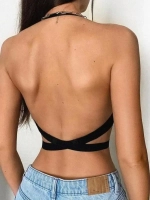 Франзуская модель Бюстгальтера открытой спины декольте пушап