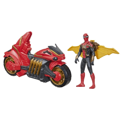 Hasbro Marvel Spider-Man - Мотоцикл Jet Web Cycle и фигурка Человека-паука высотой 15 см. / артикул   F1110  / GTIN 5010993813667