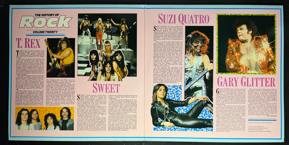 Сборник History Of Rock 20 2LP (Англия 1983г.)