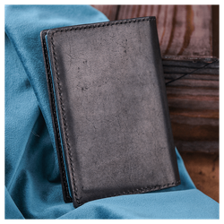 Кожаная обложка на паспорт «Кысь»