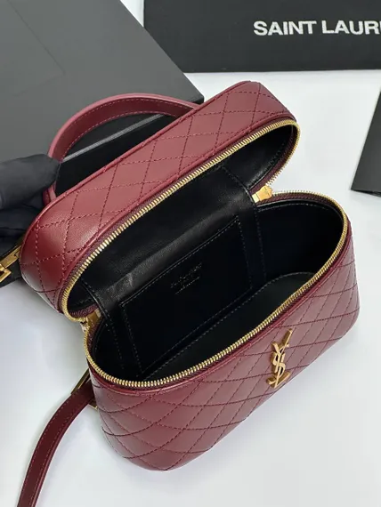 Косметичка Saint Laurent GABY из овечьей кожи