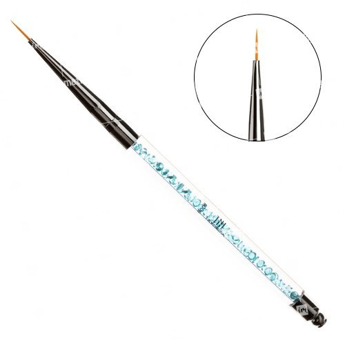 TNL Кисть для рисования - 00 (с голубыми кристаллами)