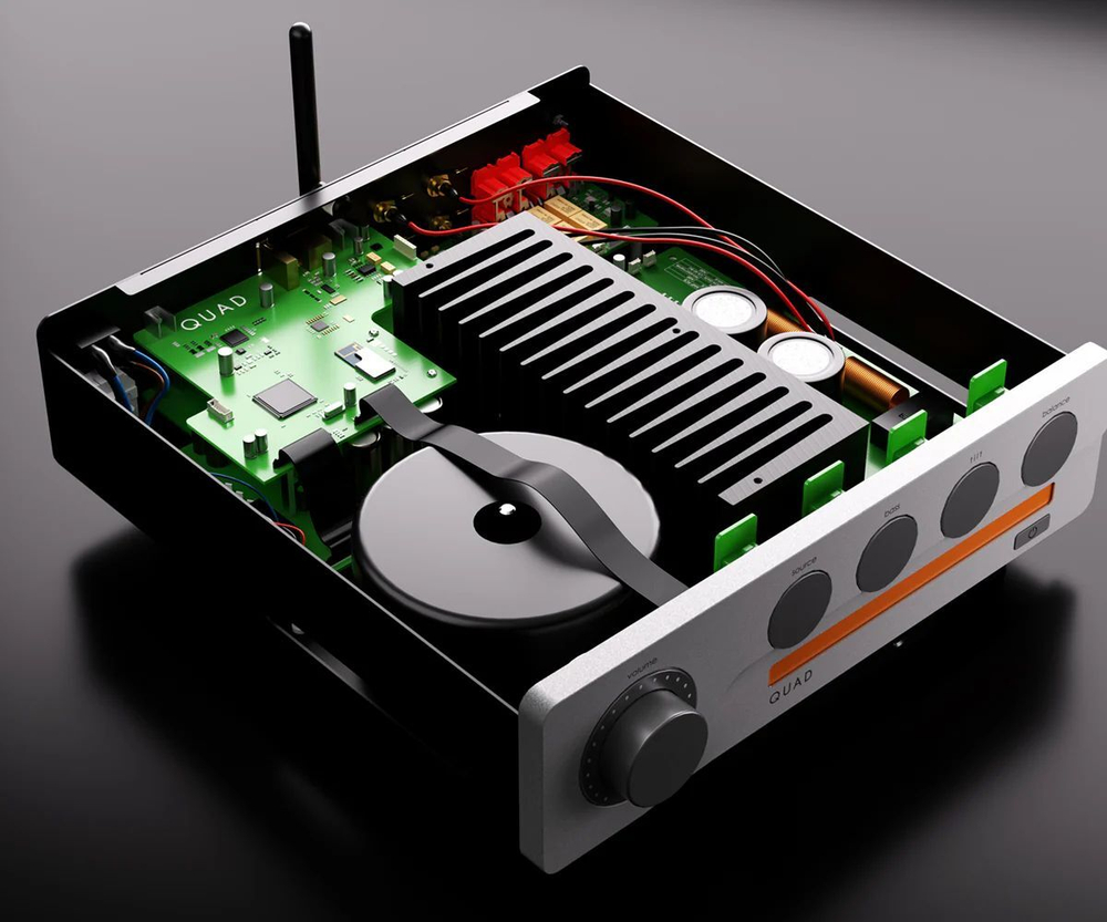Интегральный усилитель Quad 3 Grey