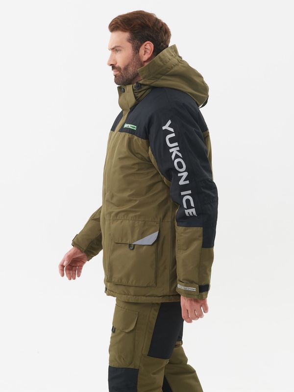Костюм зимний Yukon Ice ткань Cat's eye цвет Хаки/Черный