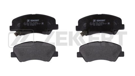 ZEKKERT BS1910 Колодки тормозные передние Hyundai Solaris IV 10-, Kia Rio III-IV 11- Hyundai Elantra V 11-, i30 I-II 11-, Veloster 11-, Kia Cerato III 13-, GEELY FE-3, ATLAS Atlas Pro NL-3B
