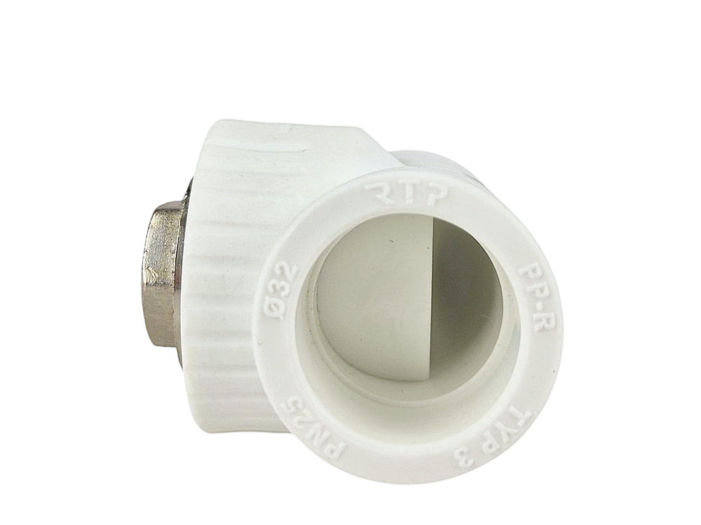 Фильтр PPR внутреннее/внутреннее присоединение 32х90,  белый, РТП (30/10)