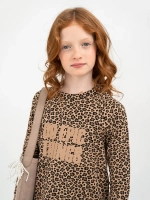 Платье для девочки с длинным рукавом