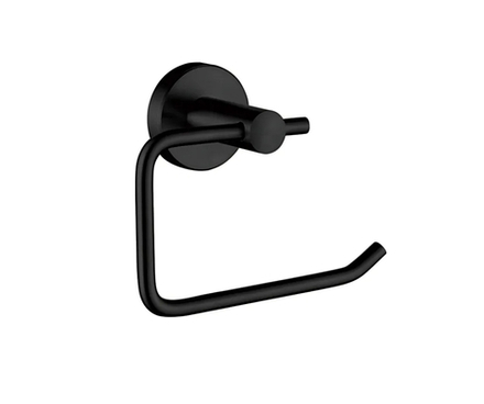 L71703B Бумагодержатель с крышкой черный LEDEME