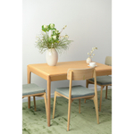 Стул aska, рогожка, ясень/бежевый/зеленый