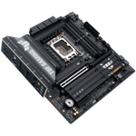 ASUS Main Board Desktop Intel B860 Chipset 4 x DIMM slots, max. 256GB, DDR5 1 x PCIe 5.0 x16 slot 1 x DisplayPort1 x HDMI port 1 x Wi-Fi Module 3 x M.2 slots 4 x SATA mATX Form Factor