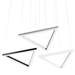 Треугольный светодиодный светильник подвесной FS-TG 170Вт 1950х1680х100