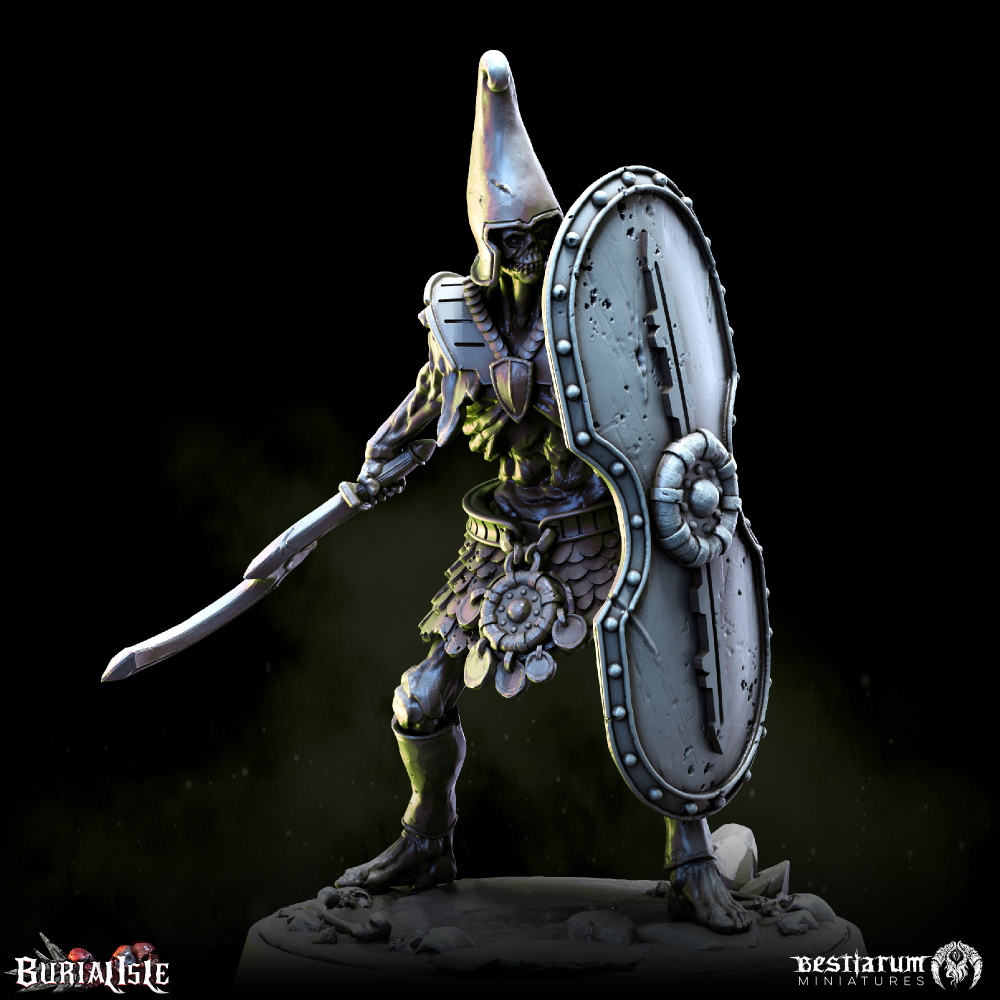 Погребальный остров Burial Isle 32mm Миниатюры