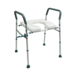 Насадка на унитаз с поручнями Mega 705 Мега-Оптим