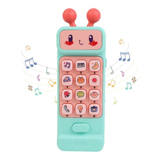 Интерактивный детский телефон - развивайка " Пчёлка " , в ассортименте. В коробке .