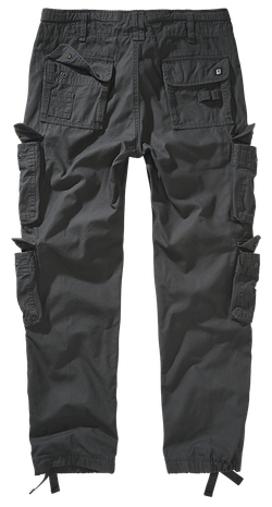 Brandit PURE SLIM FIT PANTS anthracite