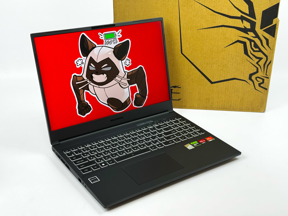 Игровой ноутбук Mechrevo Ryzen 9 7940H / RTX 4060 8GB / 16GB / 512GB / 2.5K / 165Hz / Win 11 / RU-EN клавиатура