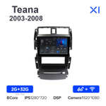 Teyes X1 9"для Nissan Teana 2003-2008