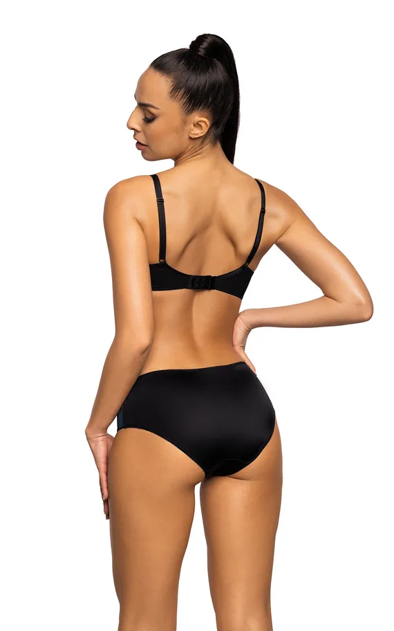 Трусы-слип F-3758-51 Saddie Czarno-Granatowy