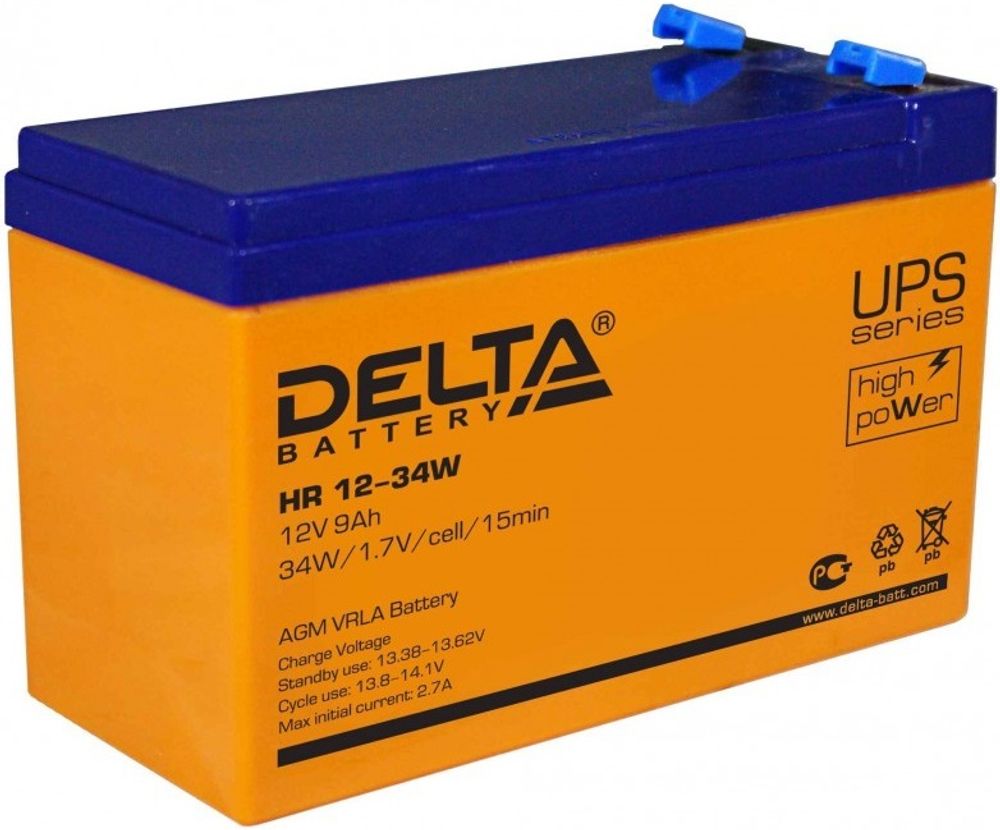 DELTA HR 12-34 W аккумулятор