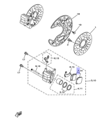 Колодки тормозные 5LPW00450000