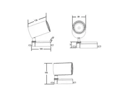 Трековый светильник Вуоро / Vuoro Trinity   4000K  26Вт Technical tr029-3-30w4k-w