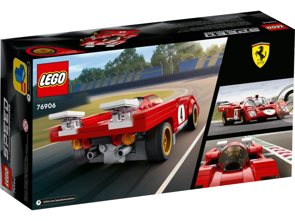 Конструктор LEGO Speed Champions 76906 Ferrari 1970 512 M