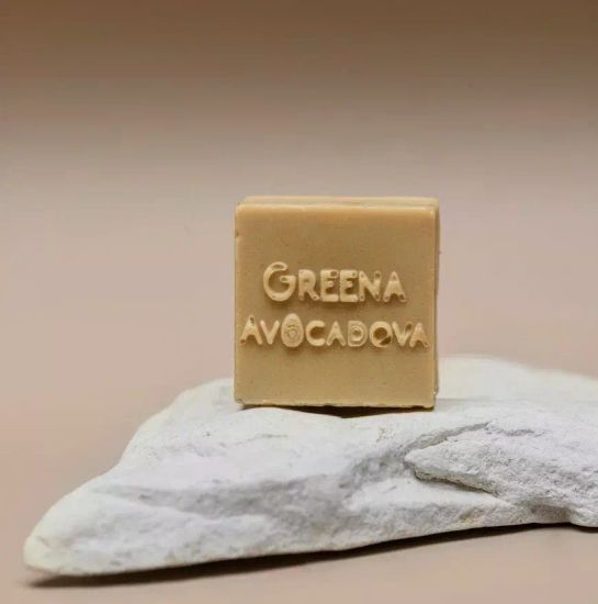 Бальзам для волос твёрдый Greena Avocadova шоколадный, 10 г