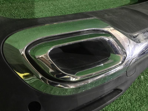 Юбка заднего бампера Mercedes GLE V167 (18-24) AMG