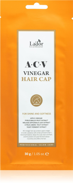 La'dor ACV Vinegar - лосьон для волос для укрепления волос и придания им большего блеска /   5x30  g  / GTIN 8809273160174