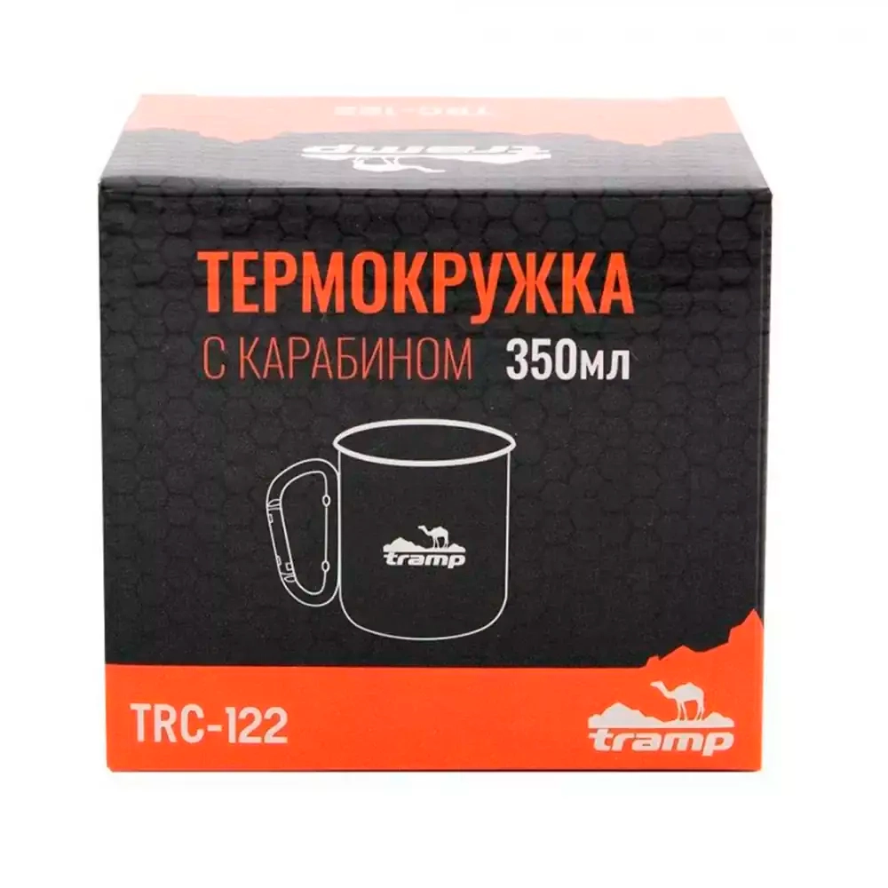 Кружка Tramp TRC-122 изотермическая с карабином 350 мл
