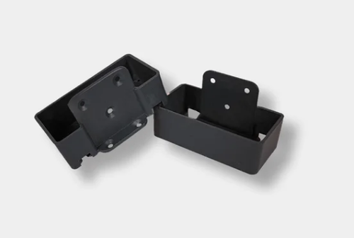 Крепеж перил прямой Unodeck серый