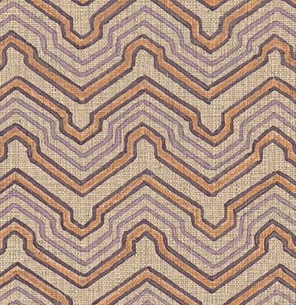 обои современные дизайнерские имитируюшие ткань с геометрическим узором 49552